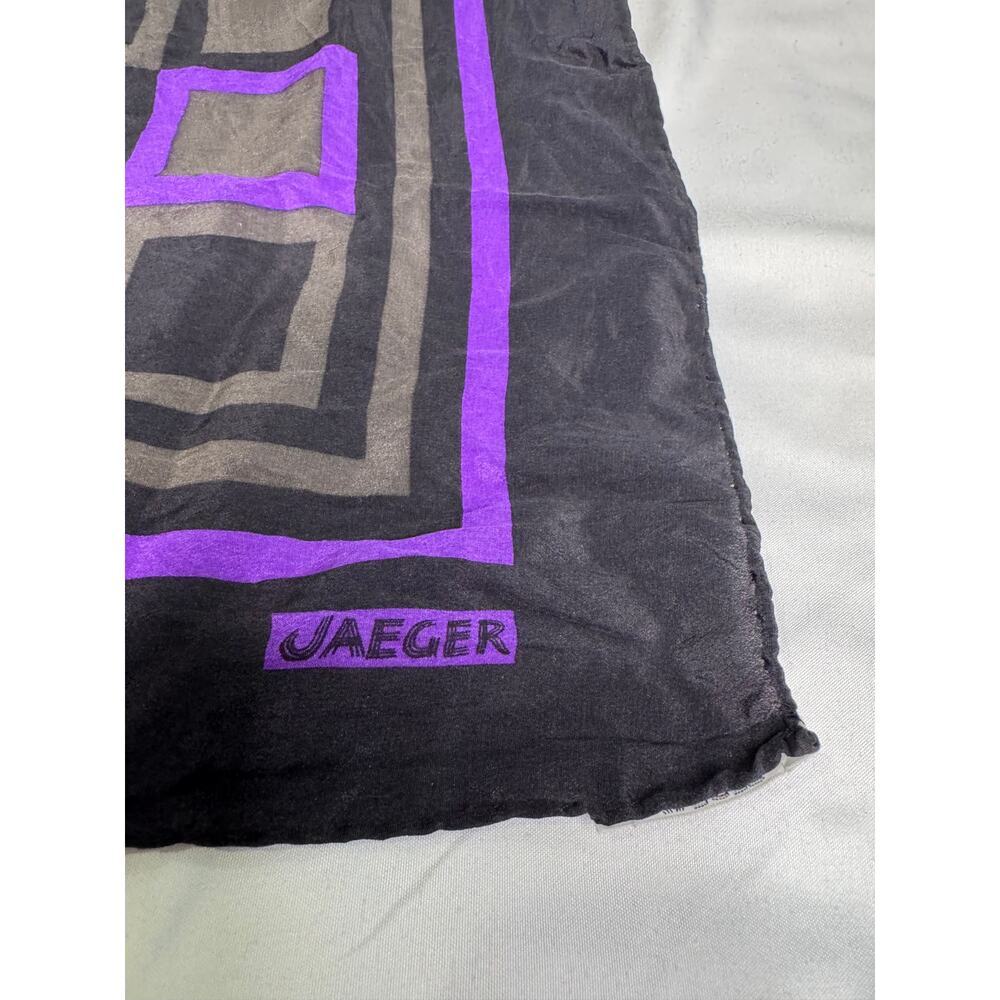 Vintage Jaeger Silk Scarf - Picture 3 of 16